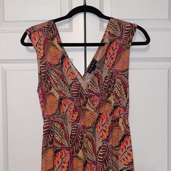 Tribal maxi dress size medium petite - Picture 2 of 7
